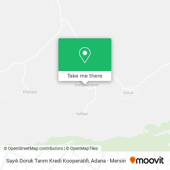 Sayılı Doruk Tarım Kredi Kooperatifi map