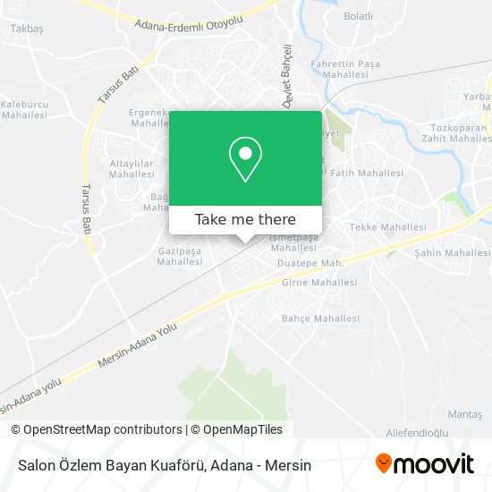 Salon Özlem Bayan Kuaförü map