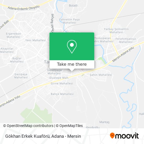 Gökhan Erkek Kuaförü map