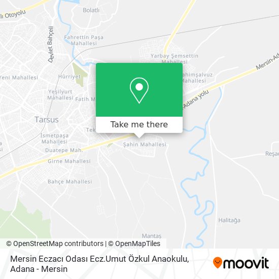 Mersin Eczacı Odası Ecz.Umut Özkul Anaokulu map