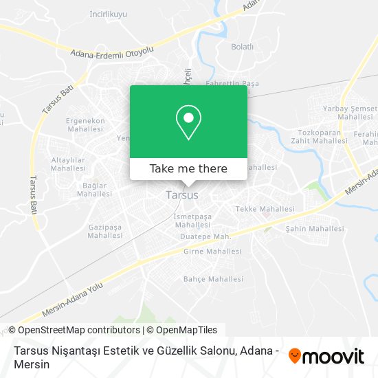 Tarsus Nişantaşı Estetik ve Güzellik Salonu map