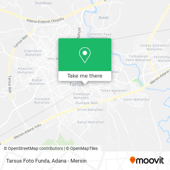 Tarsus Foto Funda map