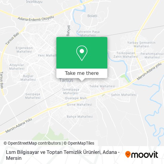 Lsm Bilgisayar ve Toptan Temizlik Ürünleri map