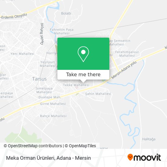 Meka Orman Ürünleri map