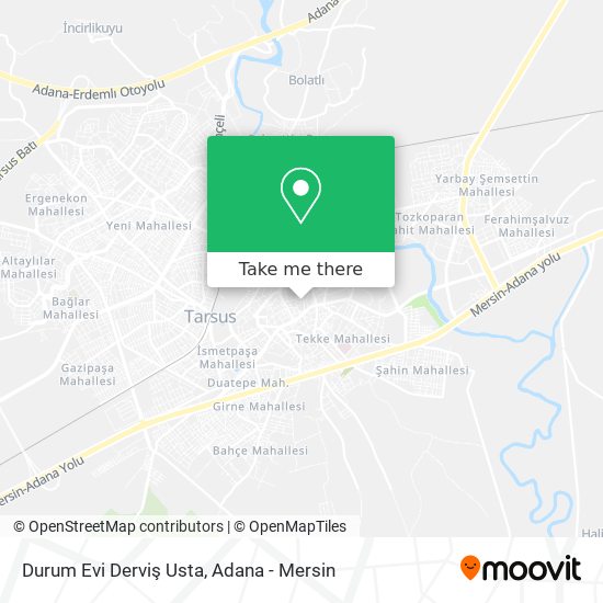 Durum Evi Derviş Usta map