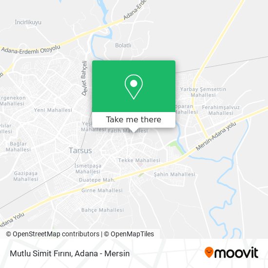 Mutlu Simit Fırını map