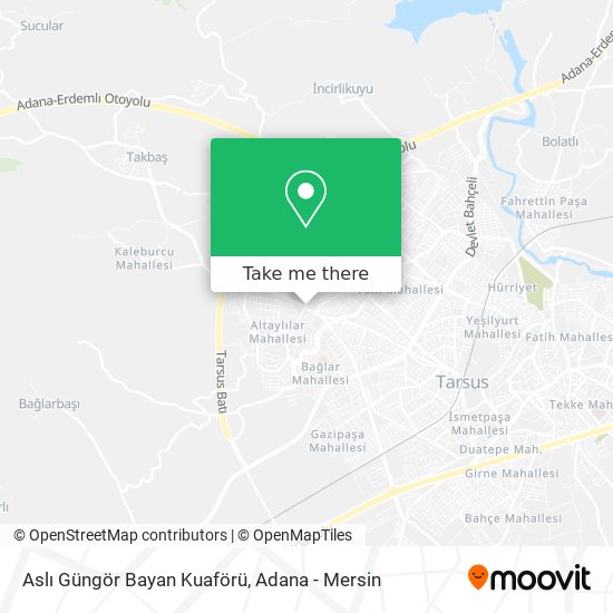 Aslı Güngör Bayan Kuaförü map