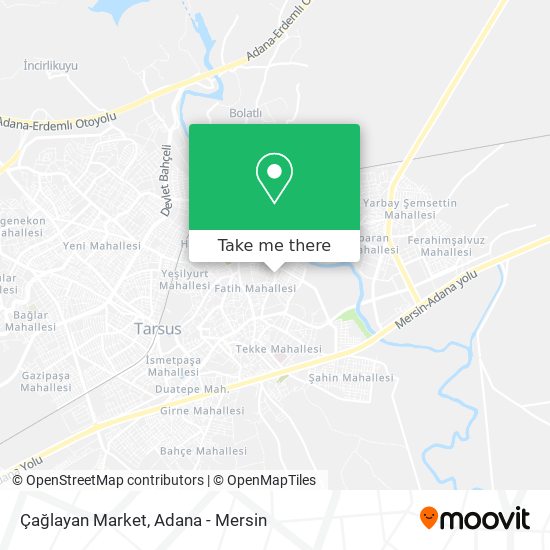 Çağlayan Market map
