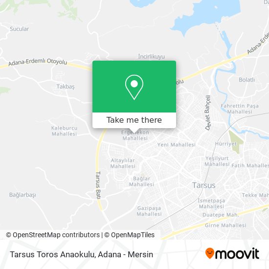 Tarsus Toros Anaokulu map