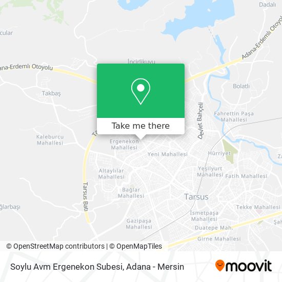 Soylu Avm Ergenekon Subesi map