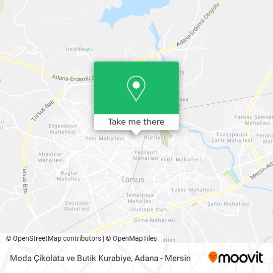 Moda Çikolata ve Butik Kurabiye map