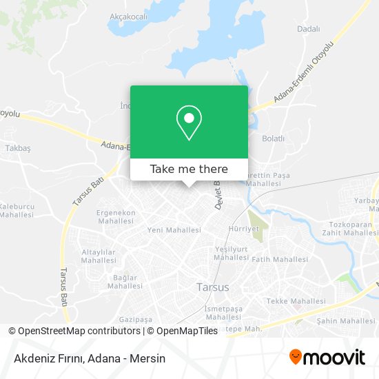 Akdeniz Fırını map
