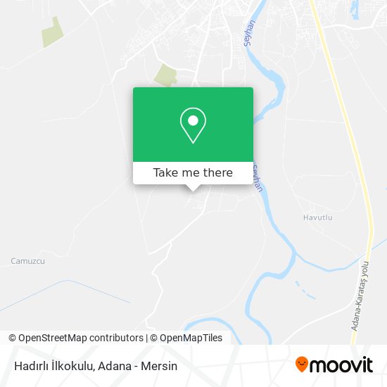 Hadırlı İlkokulu map