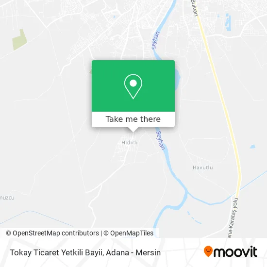 Tokay Ticaret Yetkili Bayii map