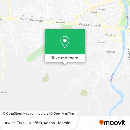 Awina Erkek Kuaförü map