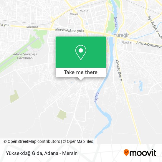Yüksekdağ Gıda map