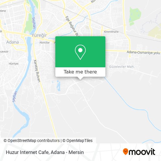 Huzur Internet Cafe map