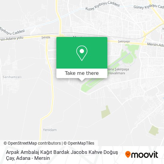 Arpak Ambalaj Kağıt Bardak Jacobs Kahve Doğuş Çay map