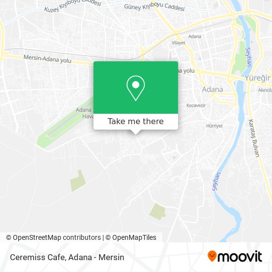 Ceremiss Cafe map