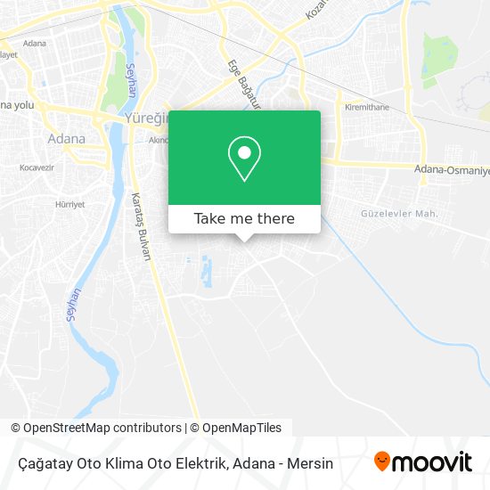 Çağatay Oto Klima Oto Elektrik map