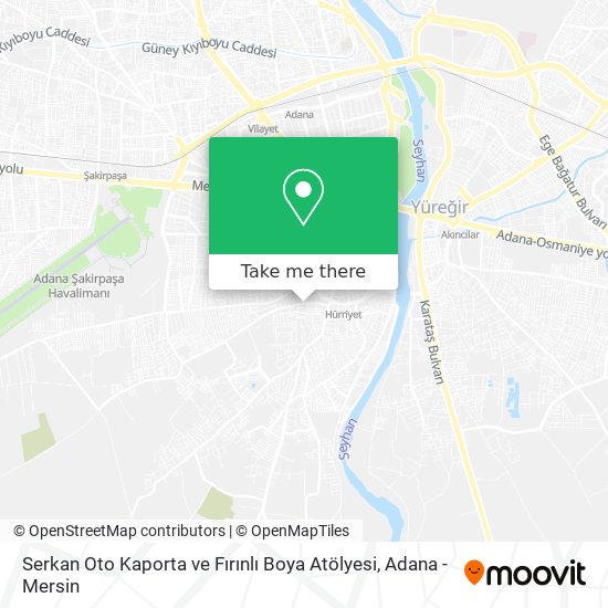 Serkan Oto Kaporta ve Fırınlı Boya Atölyesi map