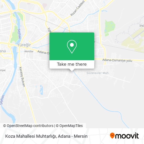 Koza Mahallesi Muhtarlığı map