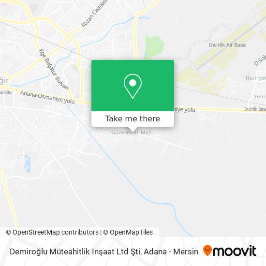 Demiroğlu Müteahitlik Inşaat Ltd Şti map
