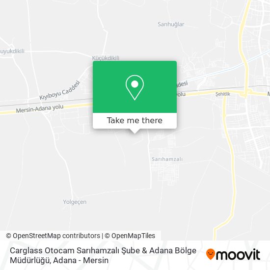 Carglass Otocam Sarıhamzalı Şube & Adana Bölge Müdürlüğü map