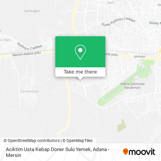 Aciktim Usta Kebap Doner Sulu Yemek map