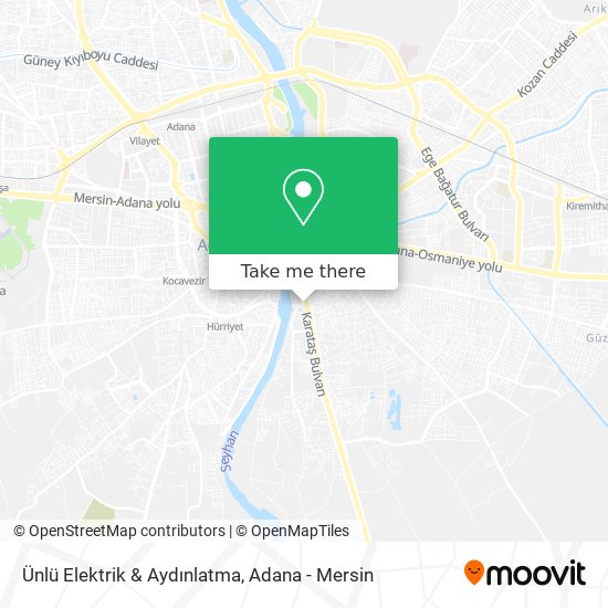 Ünlü Elektrik & Aydınlatma map