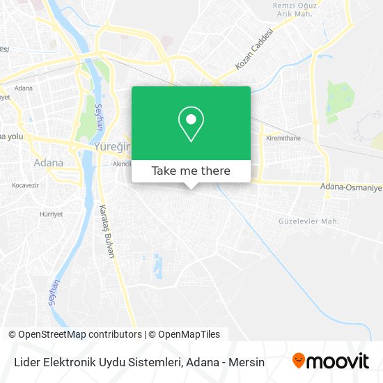 Lider Elektronik Uydu Sistemleri map