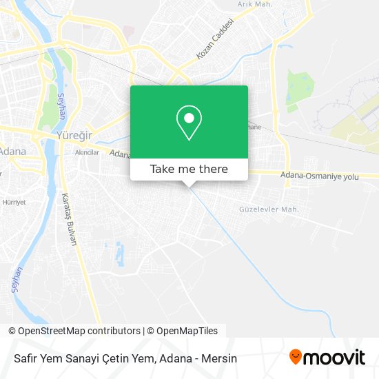 Safir Yem Sanayi Çetin Yem map