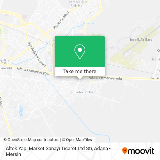 Altek Yapı Market Sanayı Tıcaret Ltd Stı map