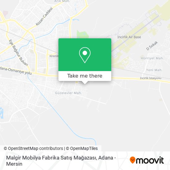 Malgir Mobilya Fabrika Satış Mağazası map