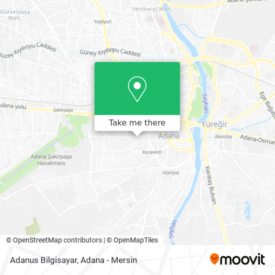 Adanus Bilgisayar map