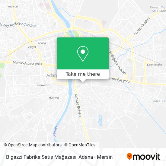 Bigazzi Fabrika Satış Mağazası map