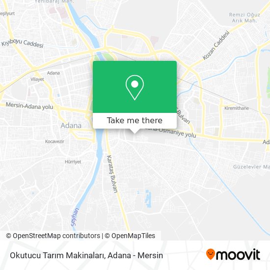 Okutucu Tarım Makinaları map