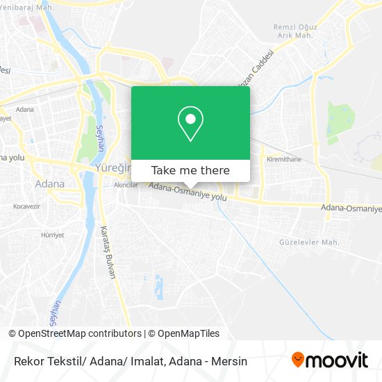 Rekor Tekstil/ Adana/ Imalat map