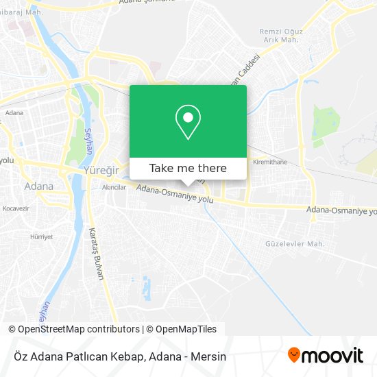 Öz Adana Patlıcan Kebap map