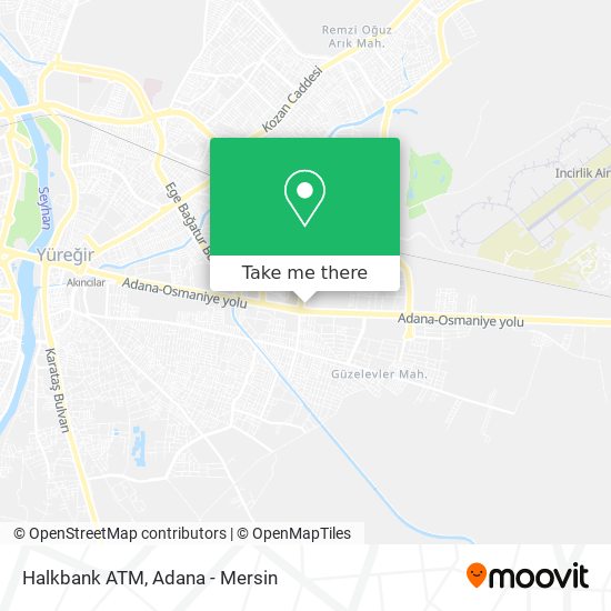 Halkbank ATM map