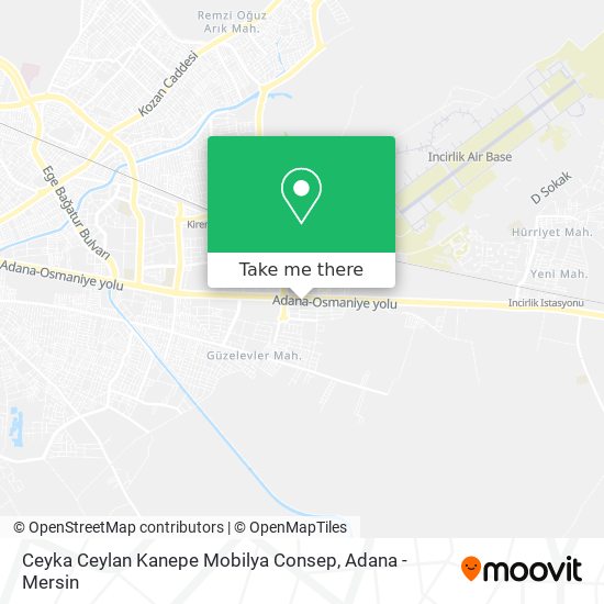 Ceyka Ceylan Kanepe Mobilya Consep map