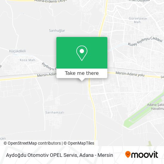 Aydoğdu Otomotiv OPEL Servis map