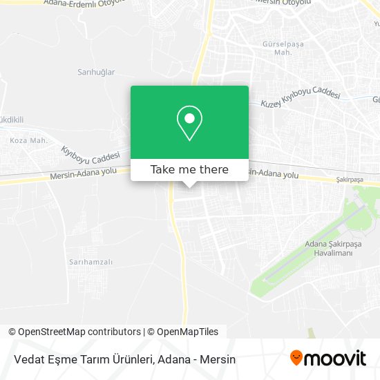 Vedat Eşme Tarım Ürünleri map