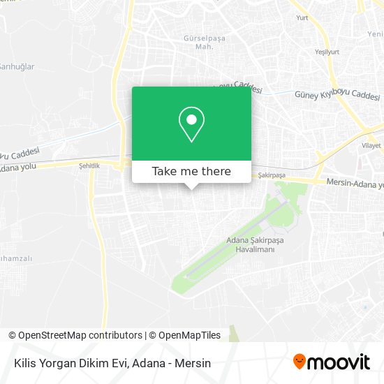 Kilis Yorgan Dikim Evi map