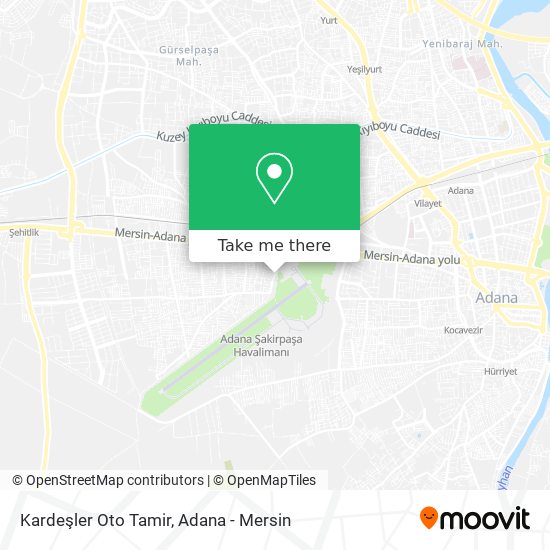 Kardeşler Oto Tamir map
