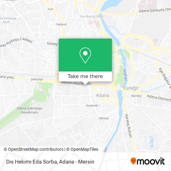 Dıs Hekımı Eda Sorba map