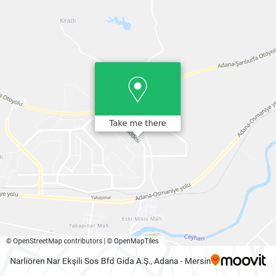 Narliören Nar Ekşili Sos Bfd Gida A.Ş. map
