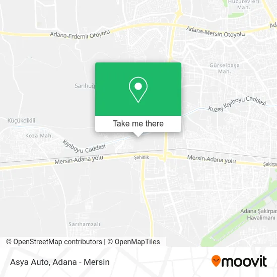 Asya Auto map