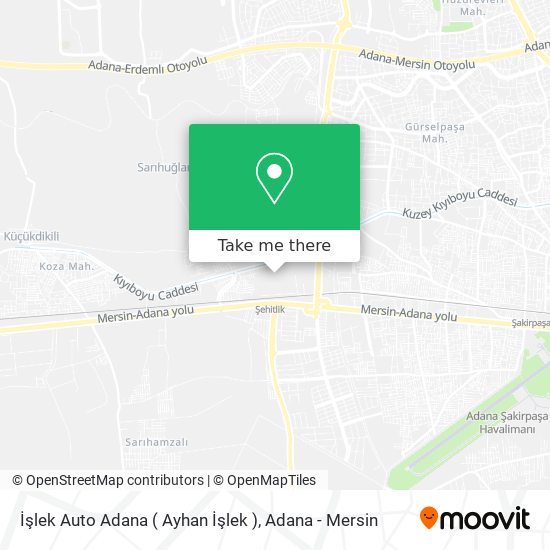 İşlek Auto Adana ( Ayhan İşlek ) map