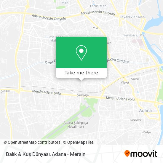 Balık & Kuş Dünyası map